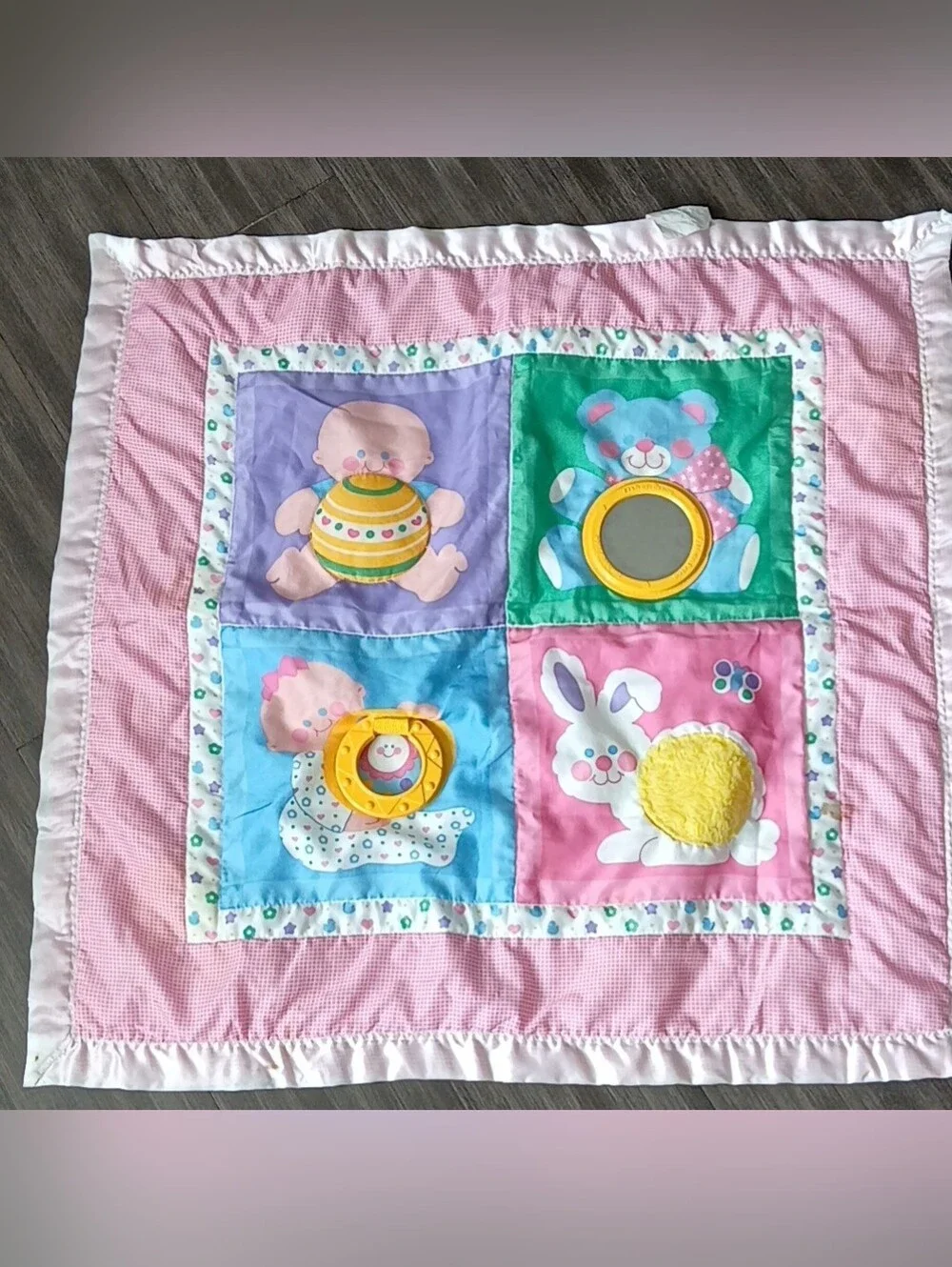 Vintage 1983 Fisher Price Baby Activity Mat
